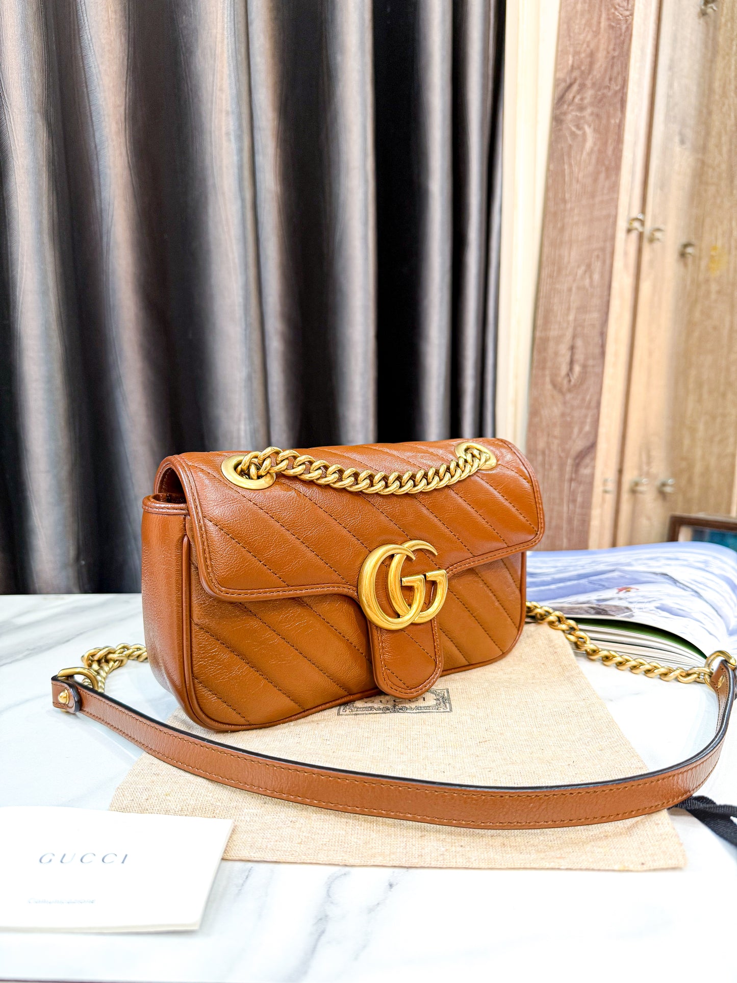 Gucci Marmont Nâu Size 22