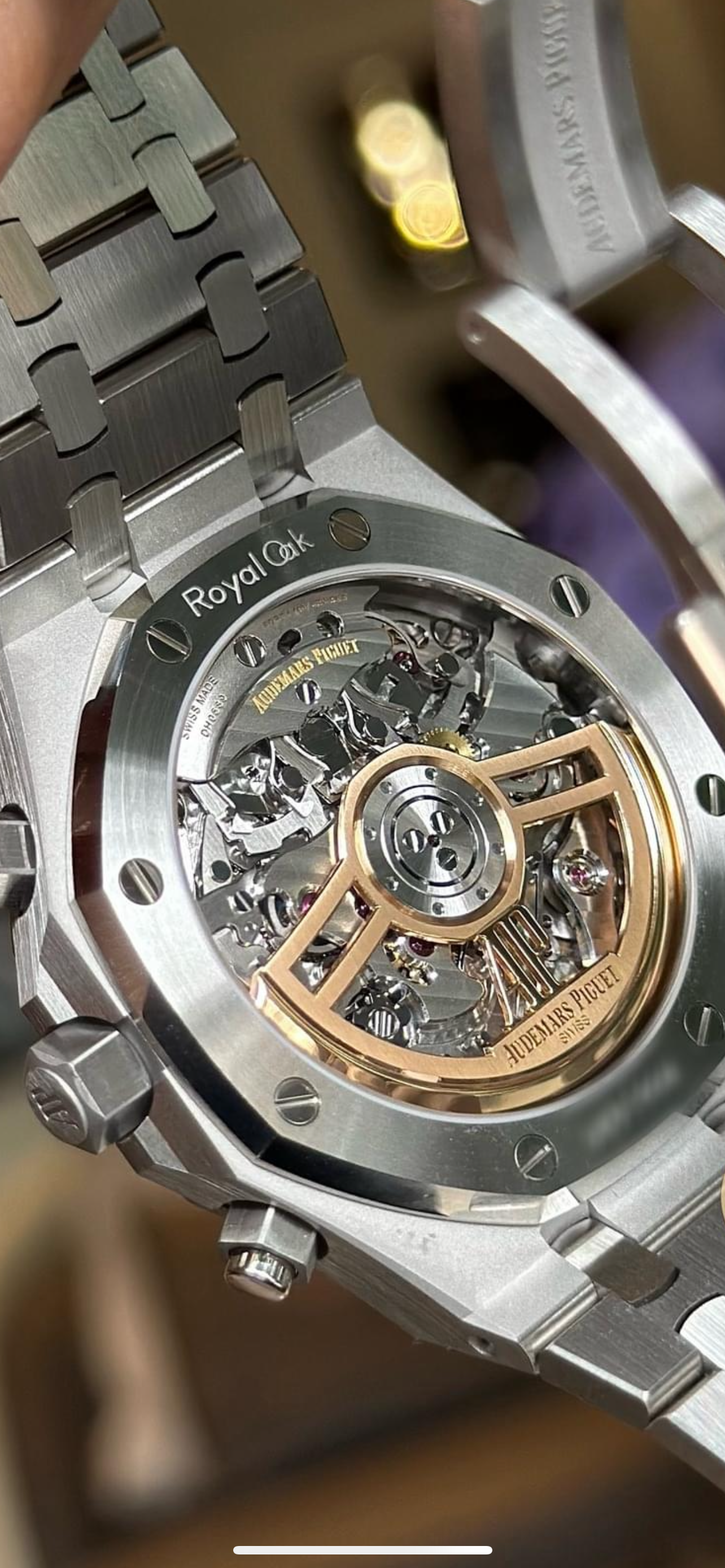 Đồng Hồ Audemars Piguet Royal Oak 26240ST Green Dial 41mm