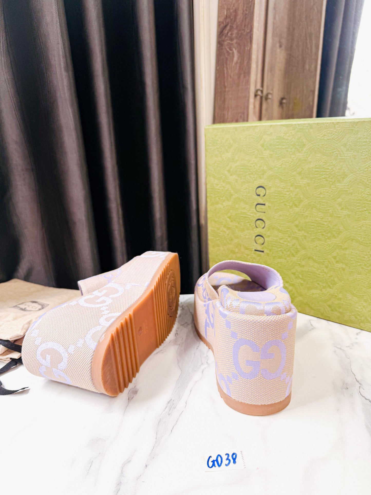 Dép Xuồng Gucci Used Size 36 GD38