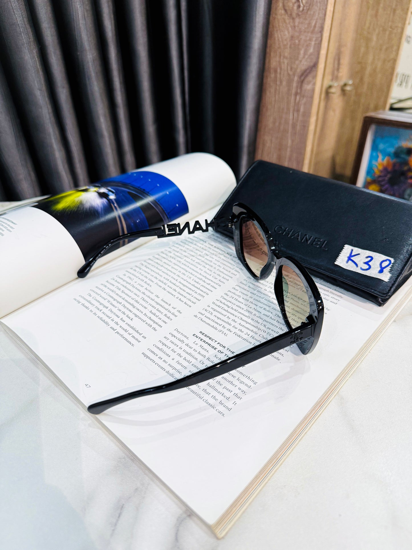 Kính Chanel Used K38