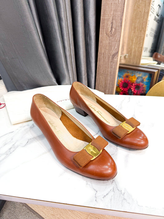 Giày Salvatore Nâu Used Size 6.5C