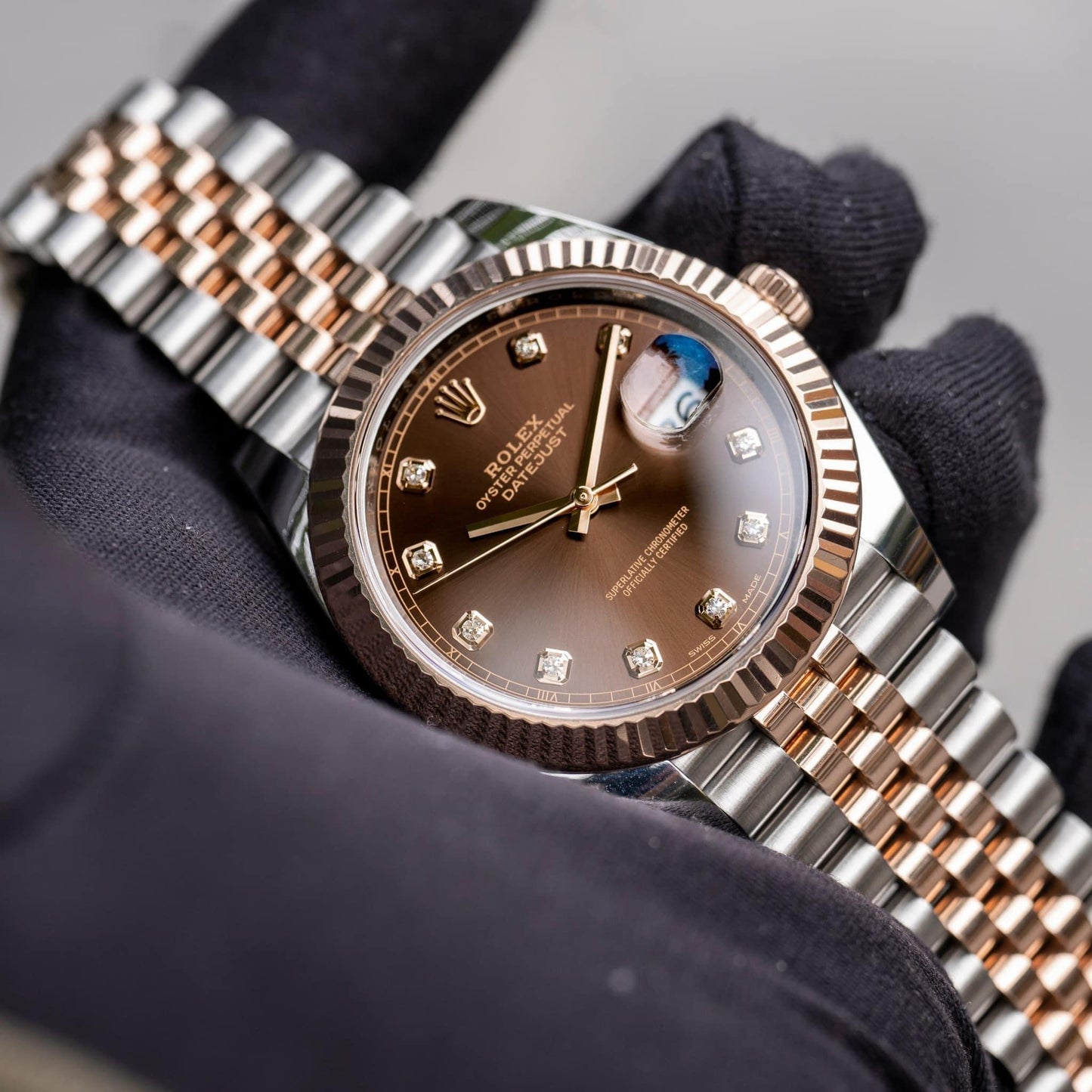 Đồng Hồ Rolex DateJust 126331 Chocolate size 41mm