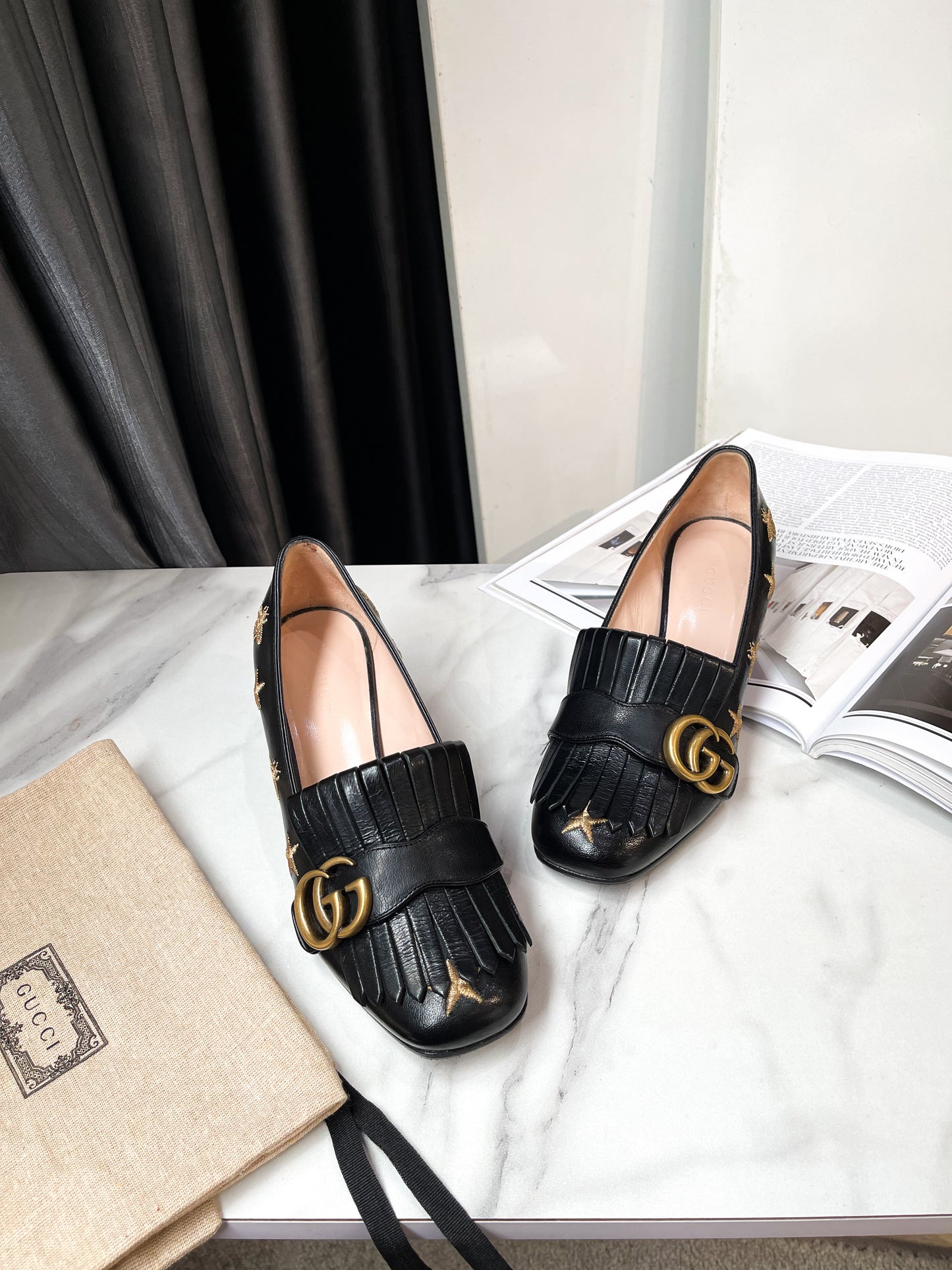 Pump Gucci Ong Size 35.5