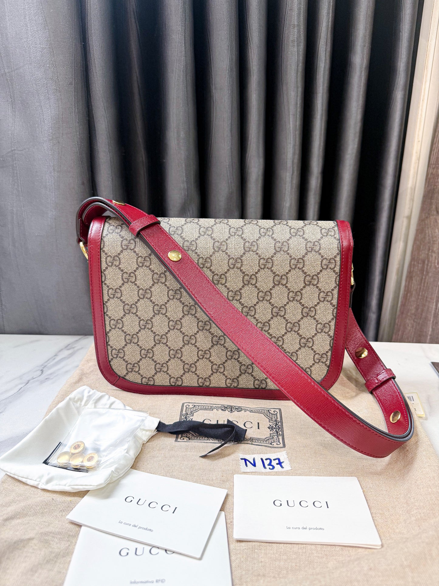 A A Gucci 1955 A Đỏ New TV137