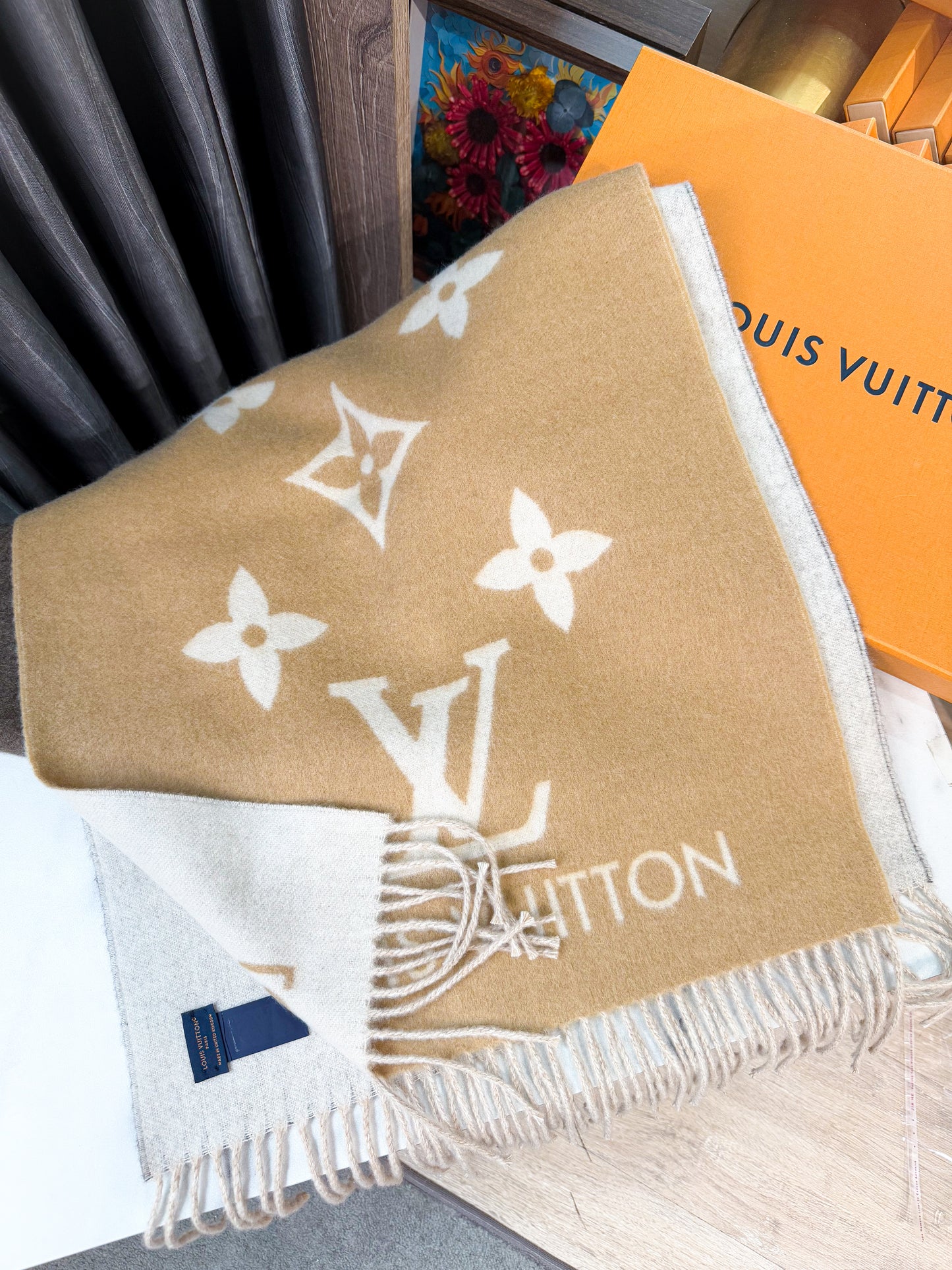 Khăn LV Cashmere Omber 14/5