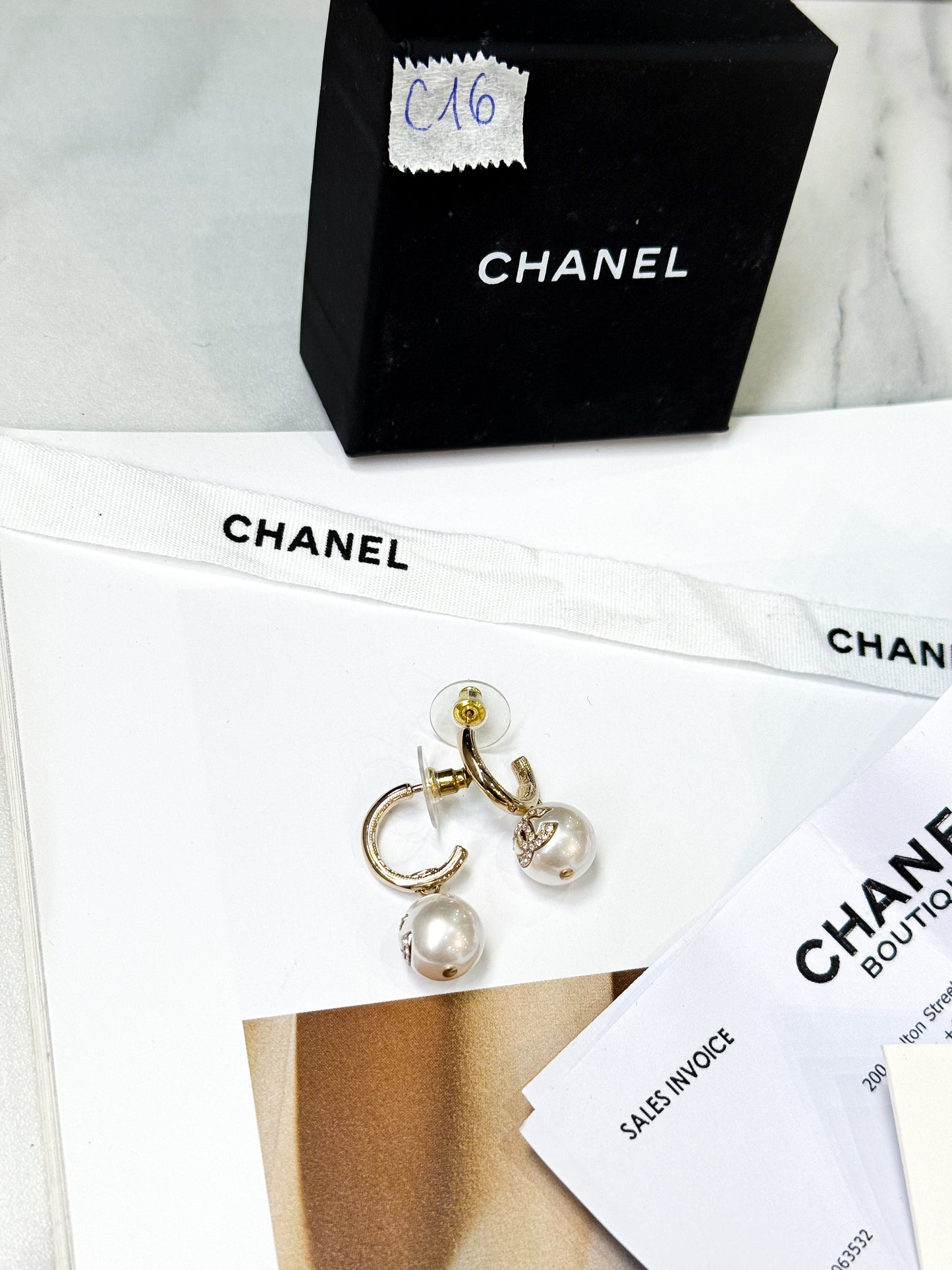 Khuyên Tai Chanel New C16