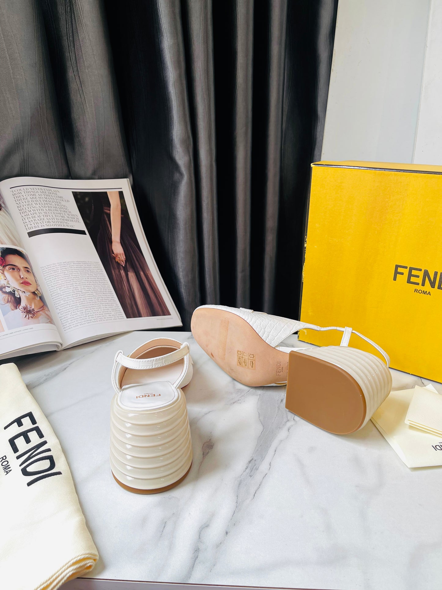 Slingback Fendi Size 38