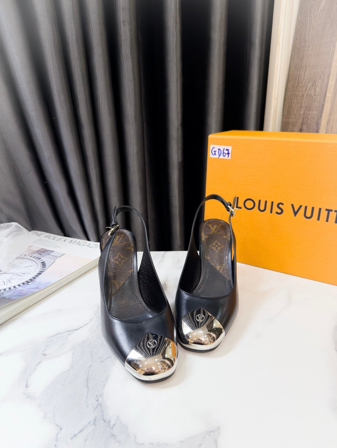 Slingback LV Size 37.5 GD67