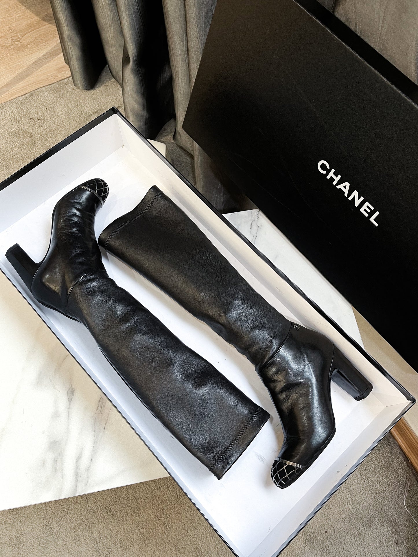 Chanel Boot Cao Cổ