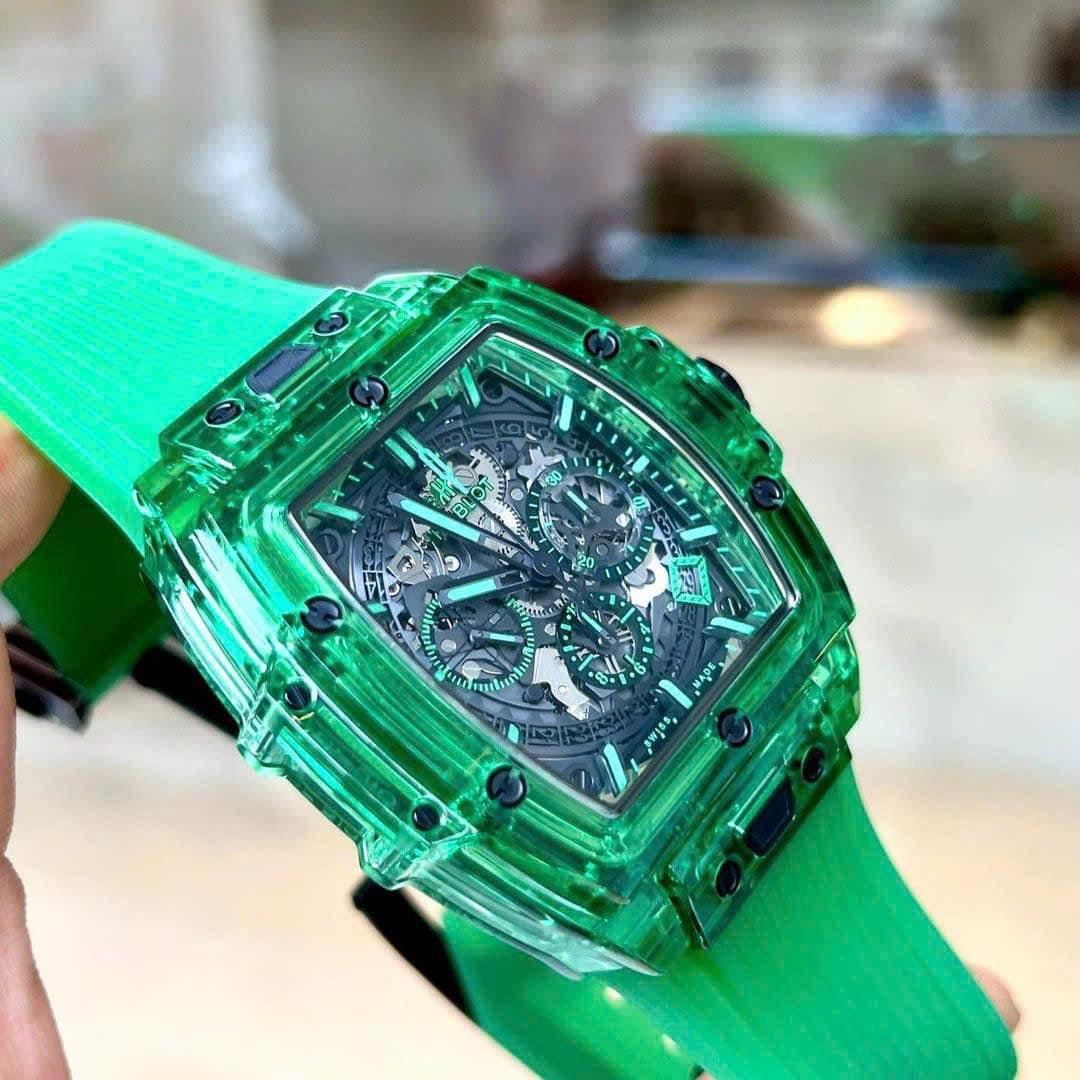 Đồng Hồ Hublot Spirit Of Bigbang Sapphire Green Saxem 42mm