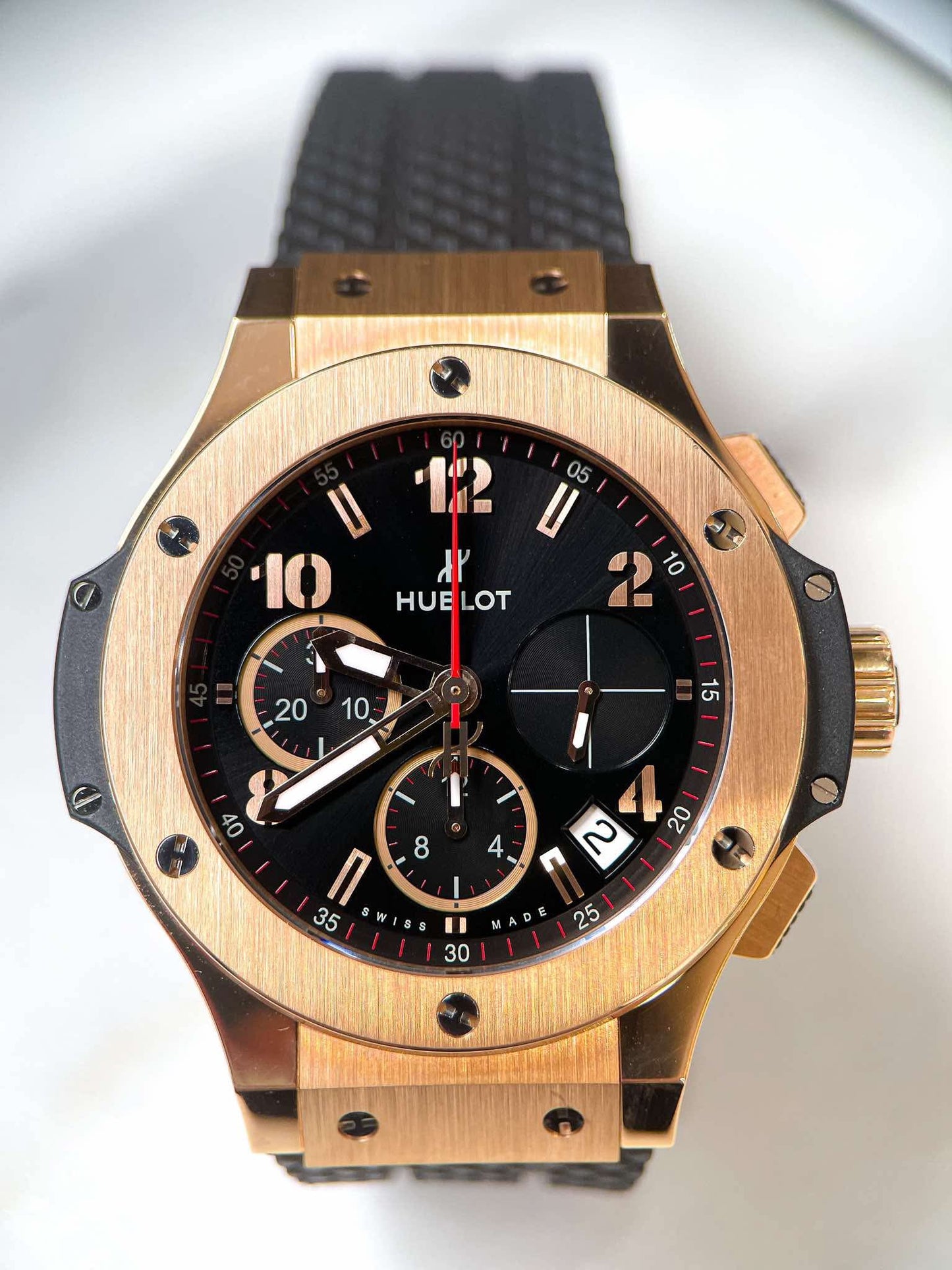 Đồng Hồ Hublot Bigbang 41mm Rose Gold Black