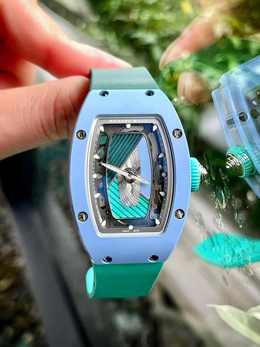 Đồng Hồ Richard Mille 07-01 Coloured Ceramics Pastel Blue