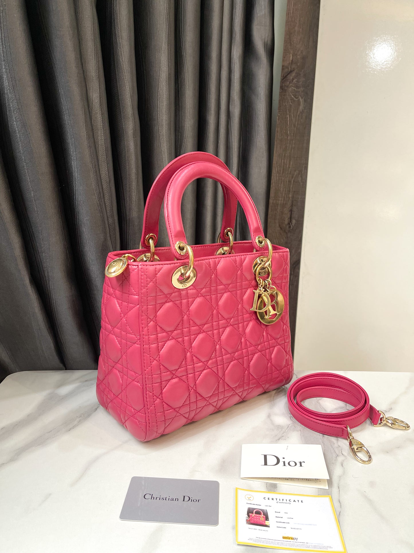 Dior Lady Size M