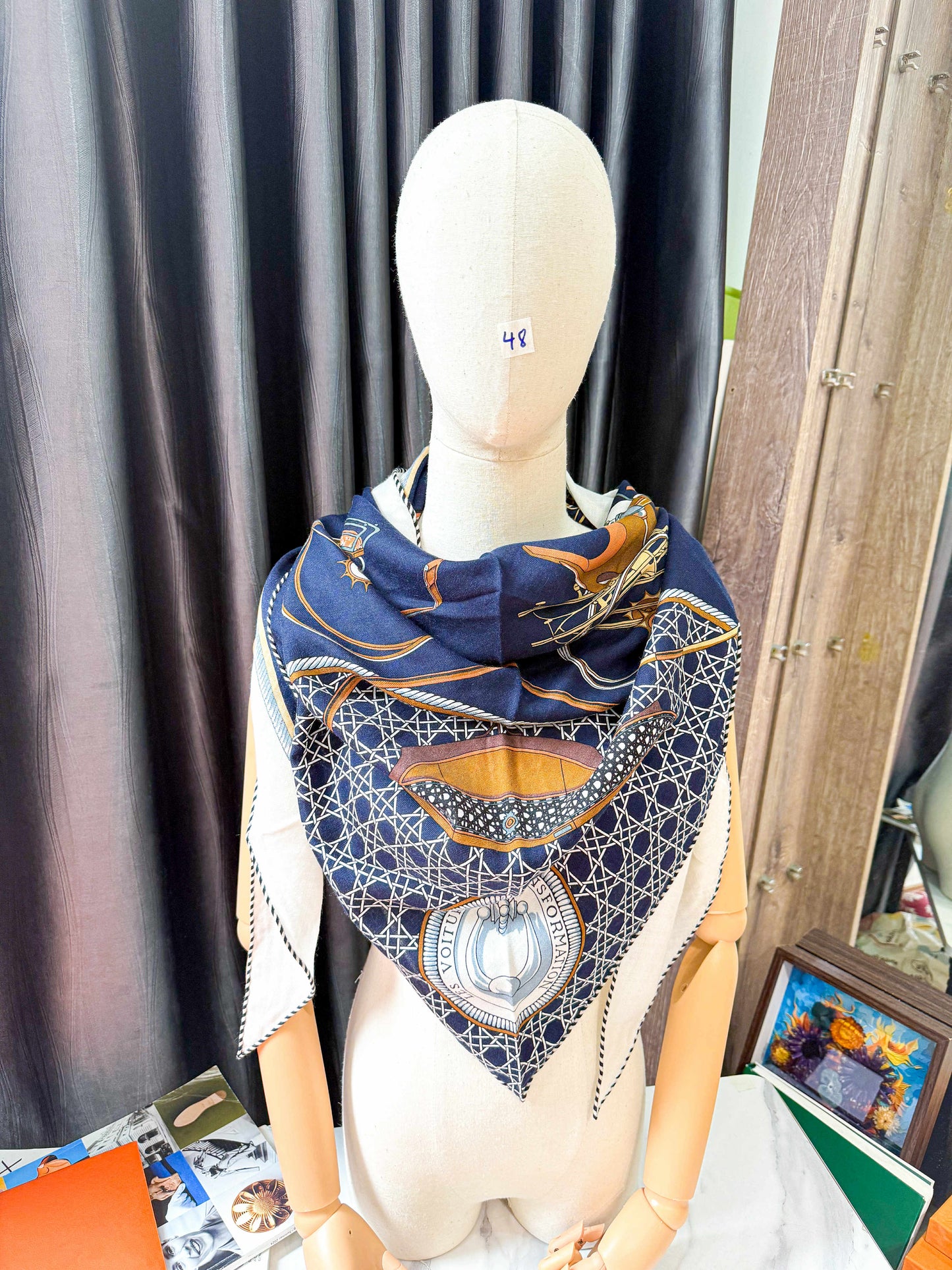 Khăn Lụa Hermes New HN48 5/11