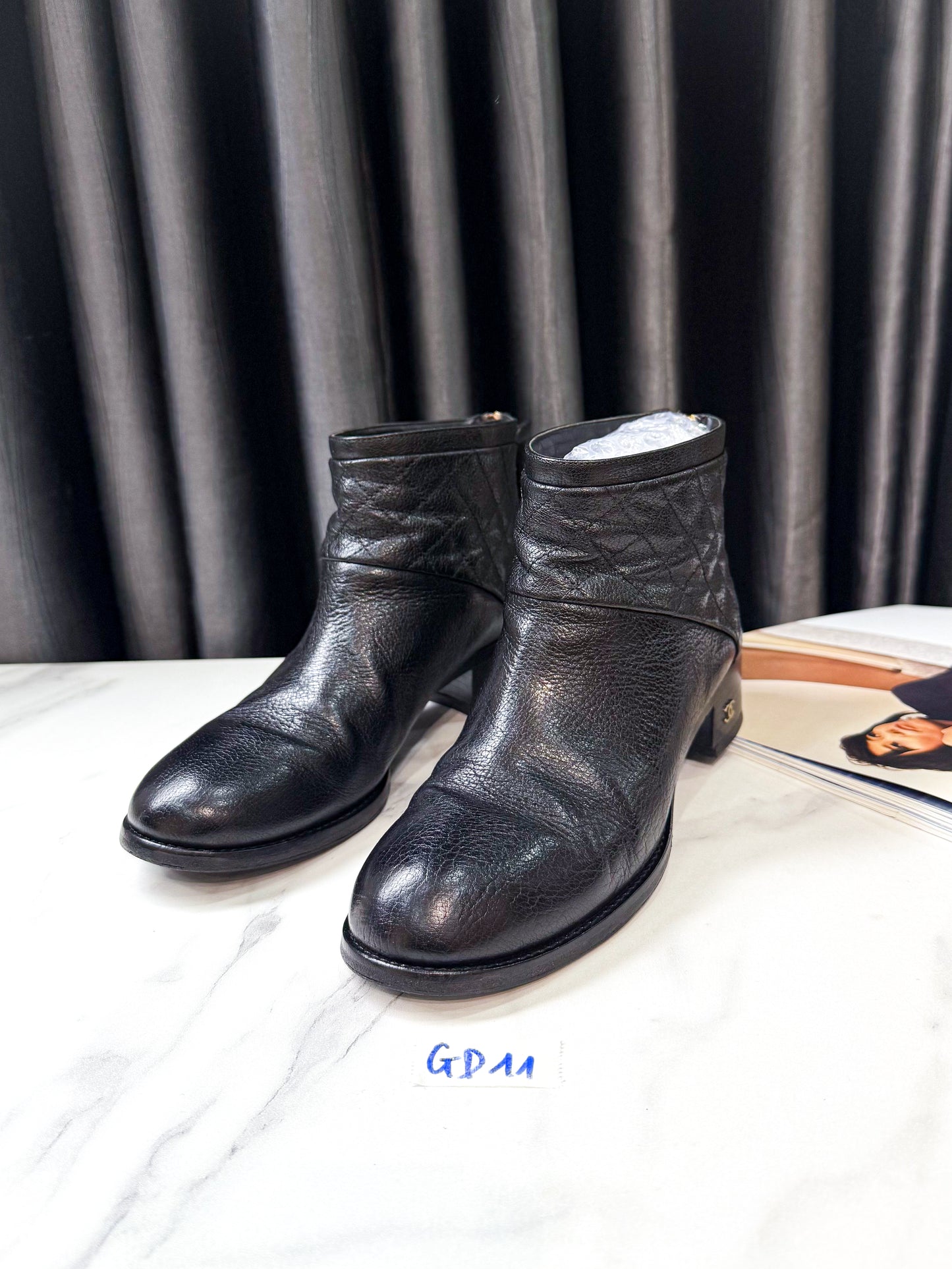 Boot Chanel Used Size 38c GD11