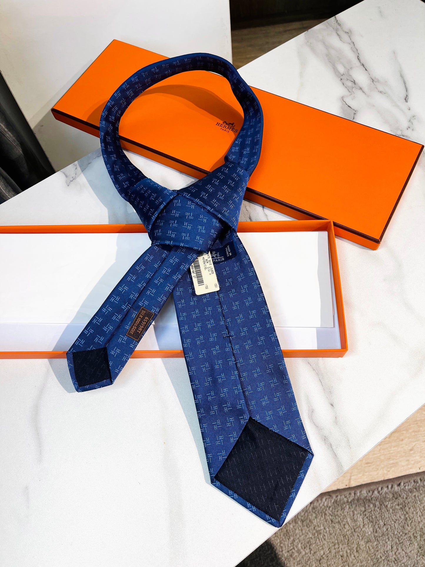 Cà Vạt Hermes New