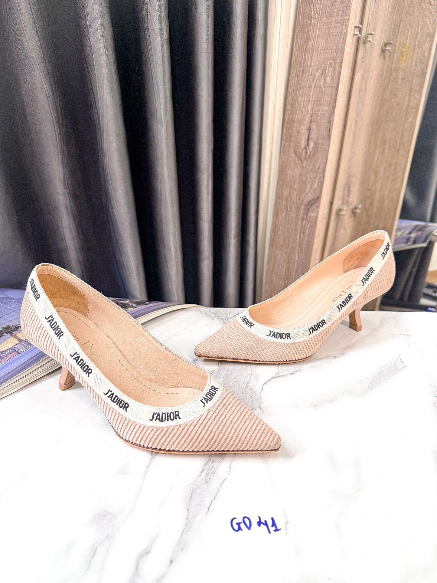 Giày Dior Nude Size 36.5D GD41