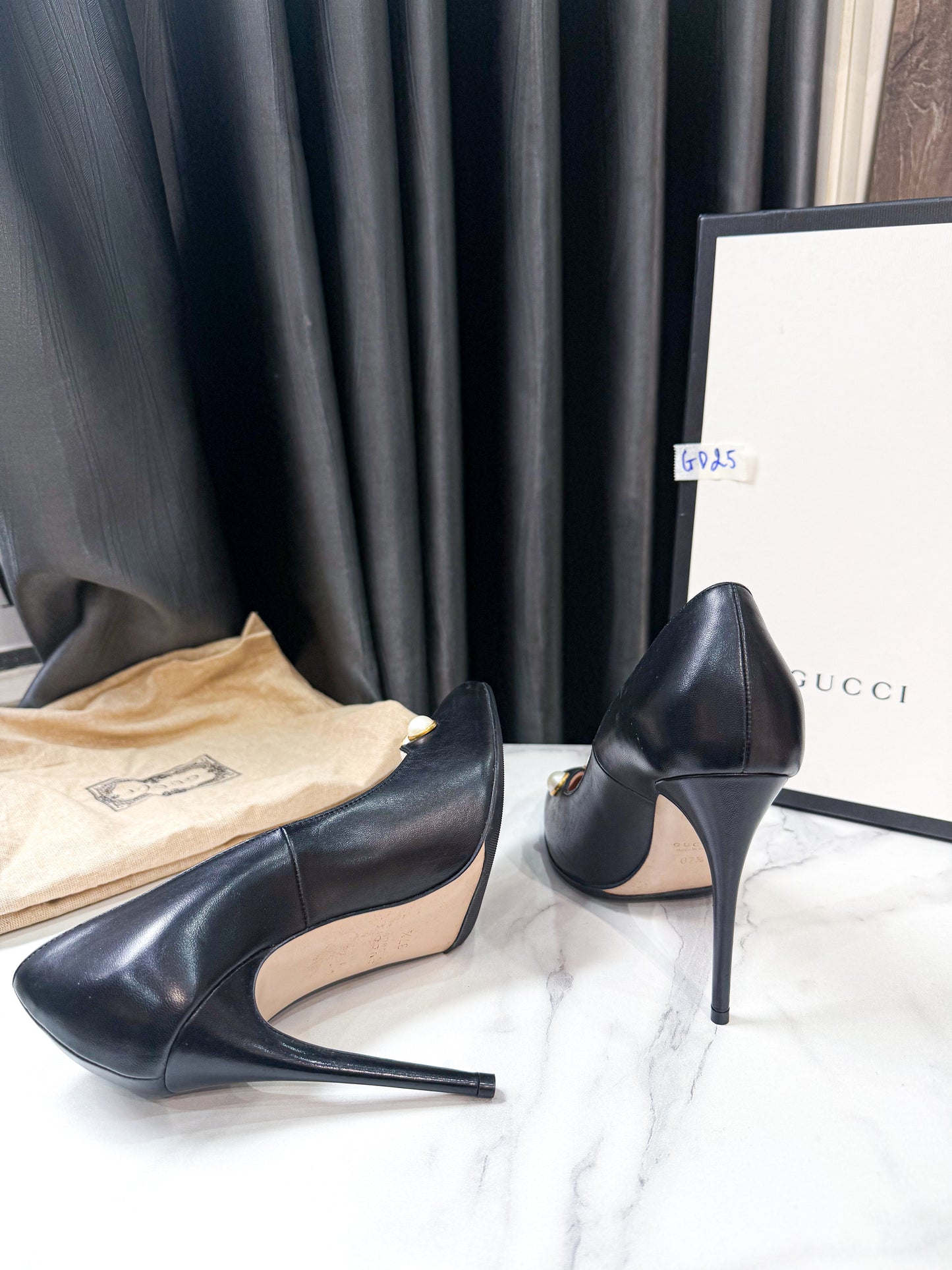 Giày Cao Gót Gucci Size 37.5 GD25