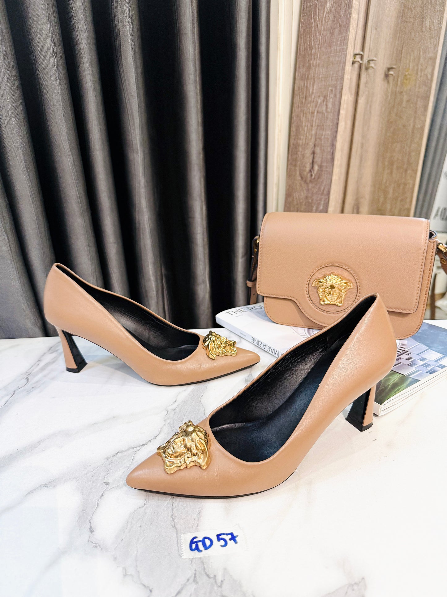 Giày Cao Gót Versace Size 36 GD57