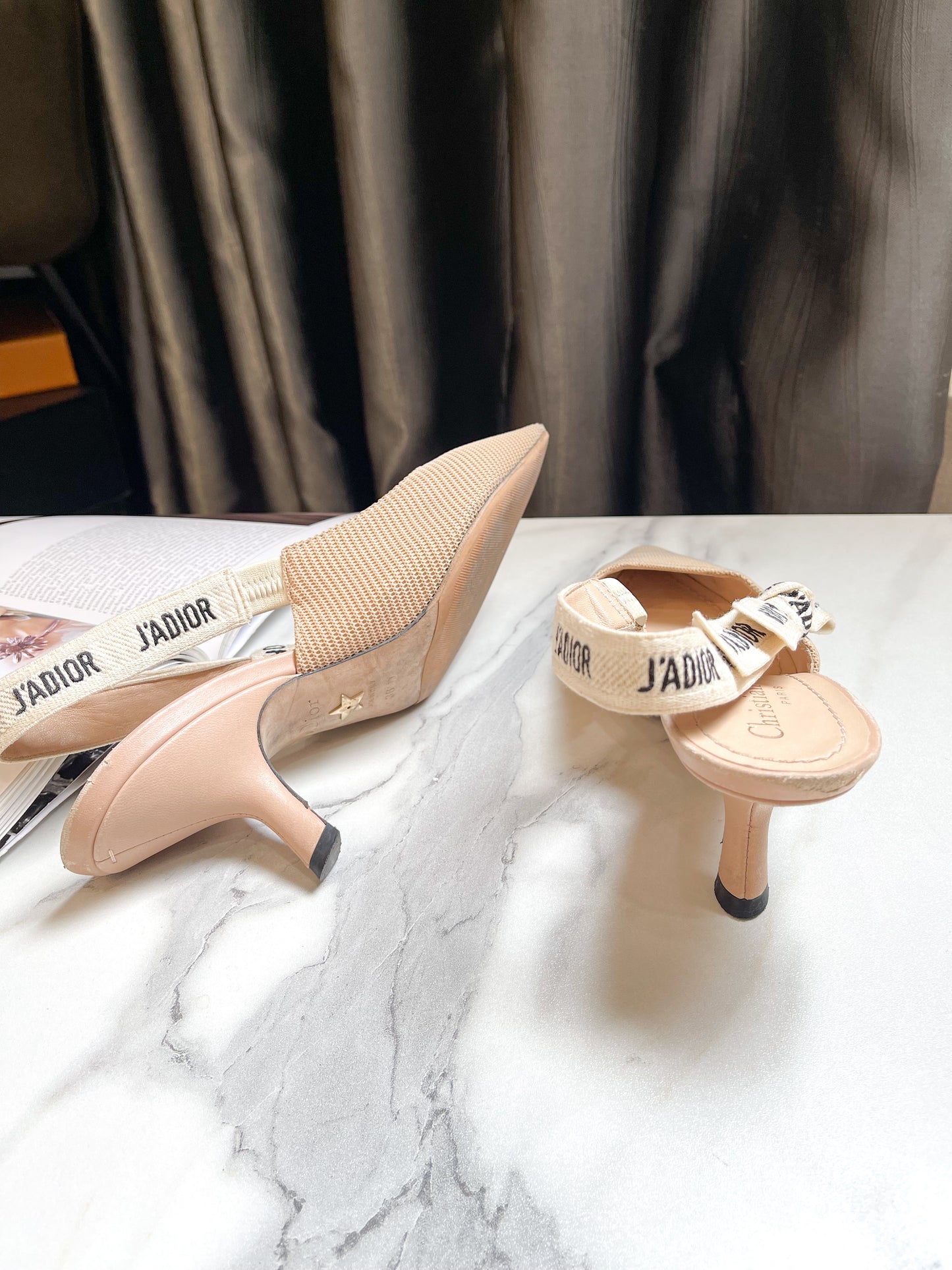 Slingback Dior Nude Size 36D