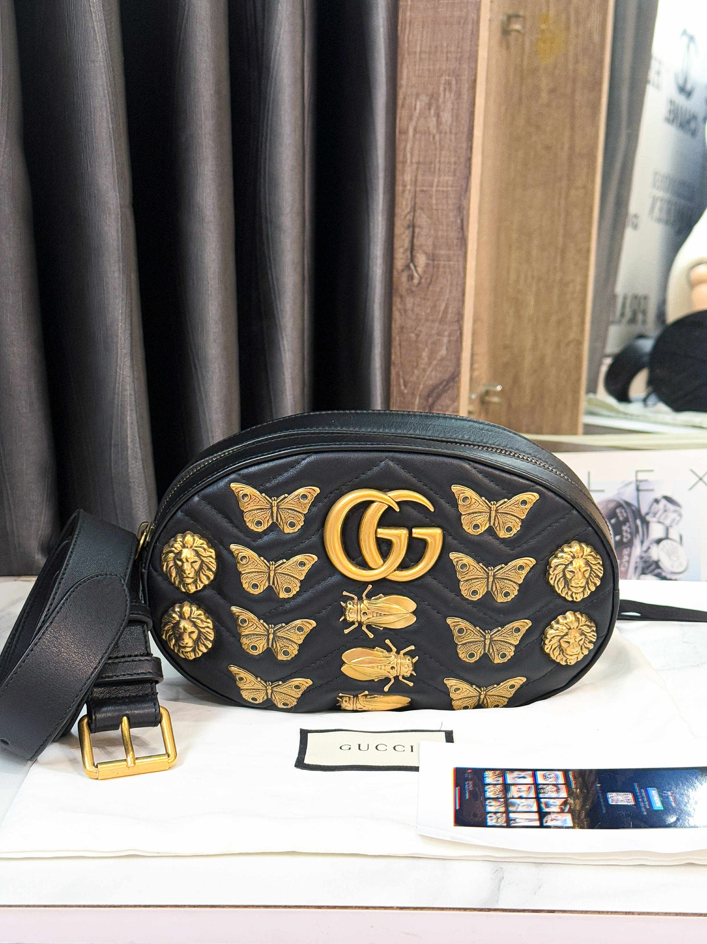 Beltbag Gucci Bướm