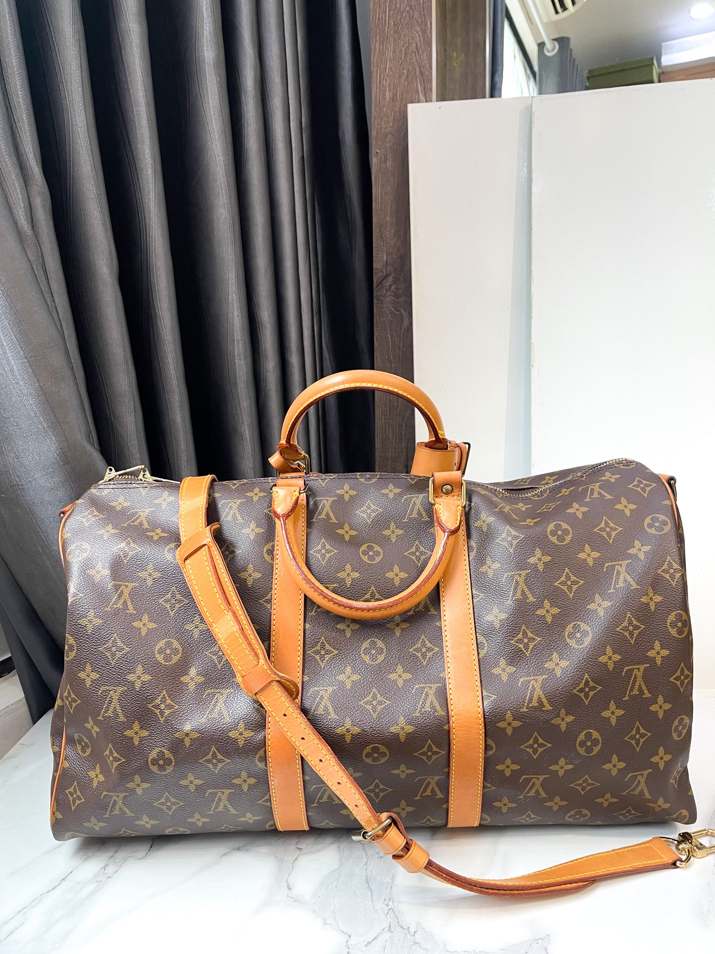 LV Keepall 50 Kèm Strap