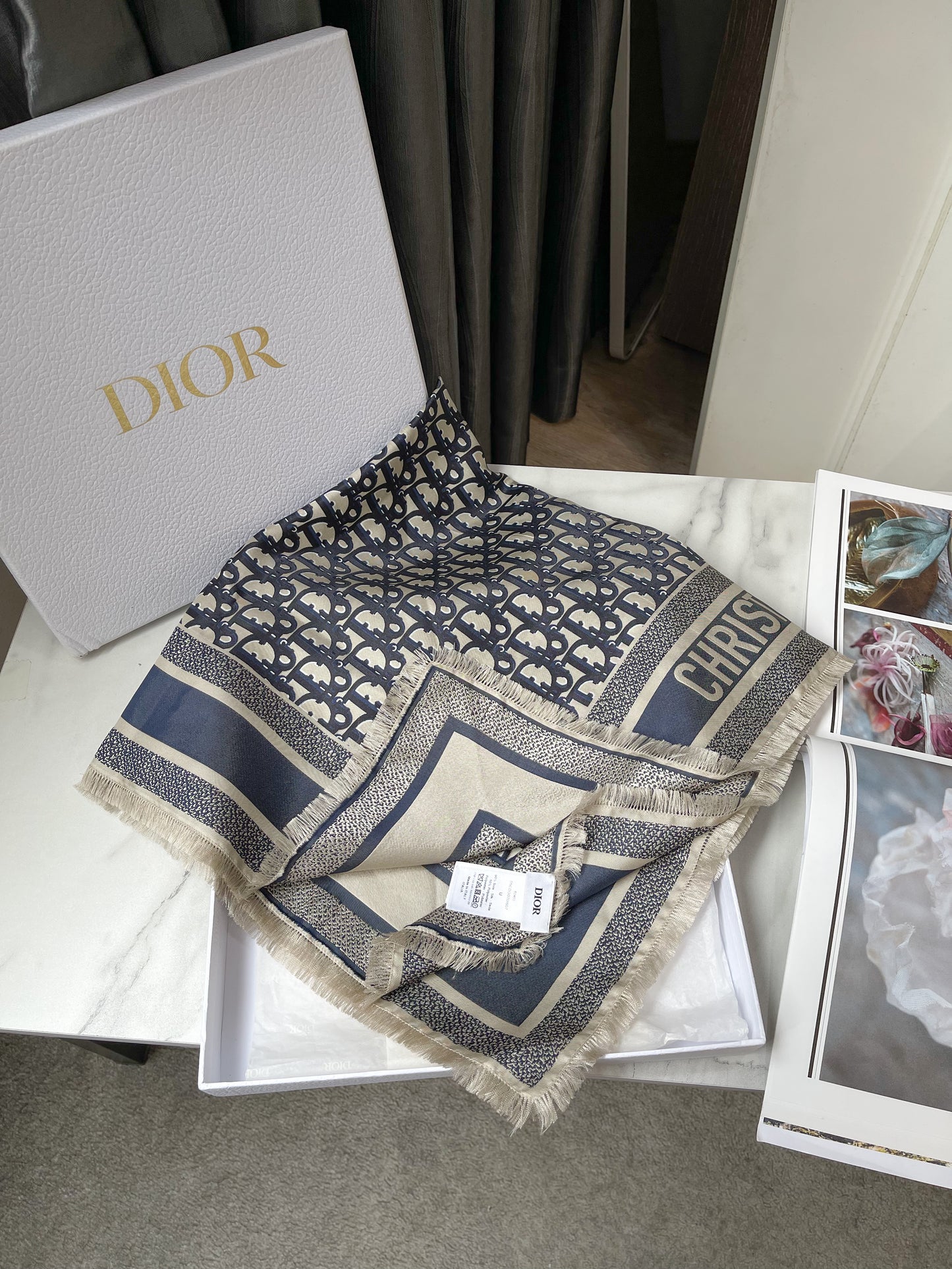 Khăn Lụa Dior Khổ 70x70