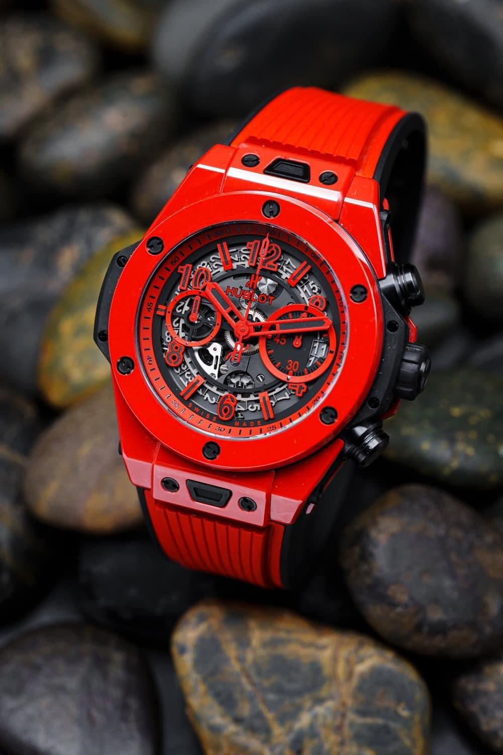 Đồng Hồ Hublot Bigbang Unico Ceramic Red Size 42mm Limited 250pcs