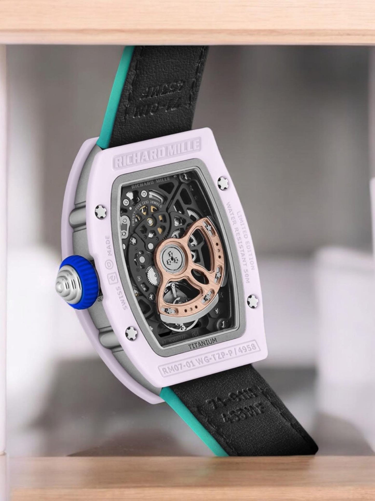 Đồng Hồ Richard Mille RM07-01 Coloured Ceramics Pink