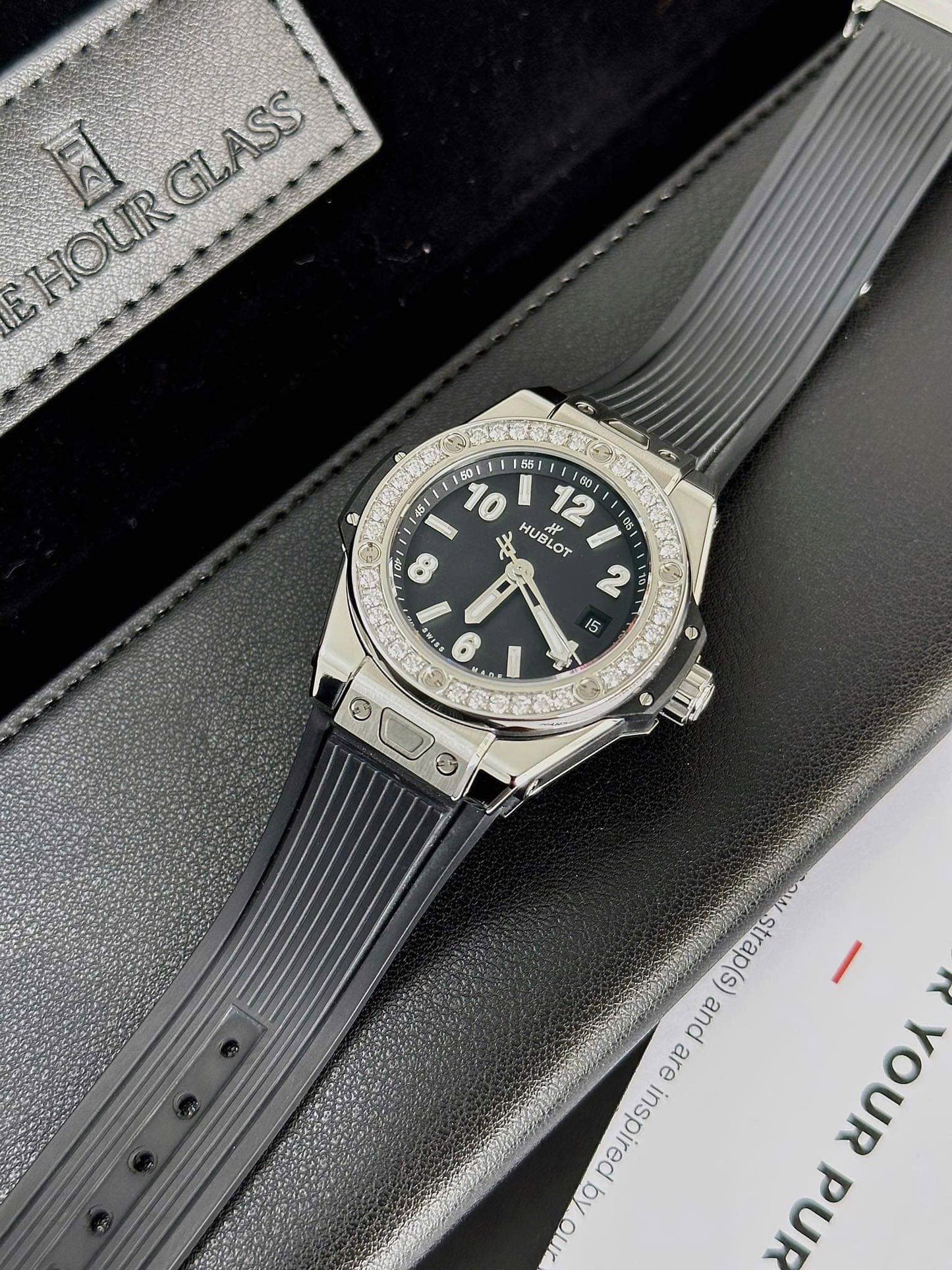 Đồng Hồ Hublot Big Bang One Click Black Diamonds 33mm