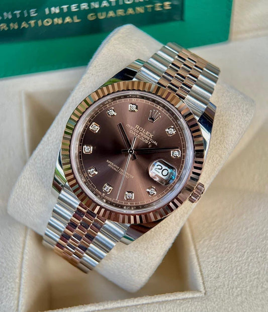 Đồng Hồ Rolex DateJust 126331 Chocolate size 41mm