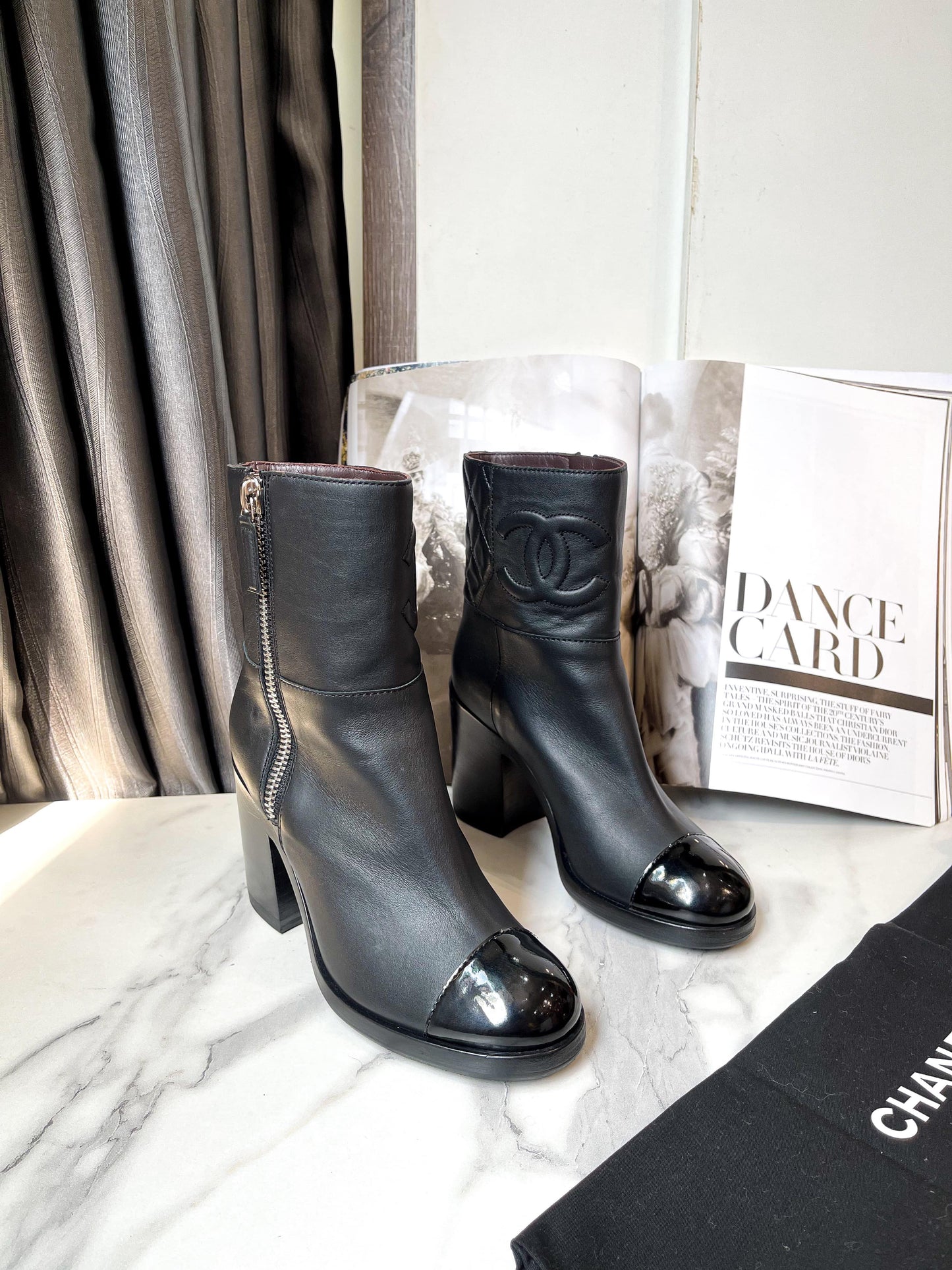 Boot Chane Cao Cổ Size 35.5