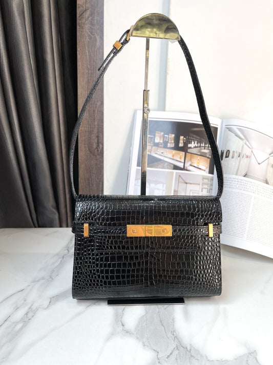 YSL Manhattan Croc