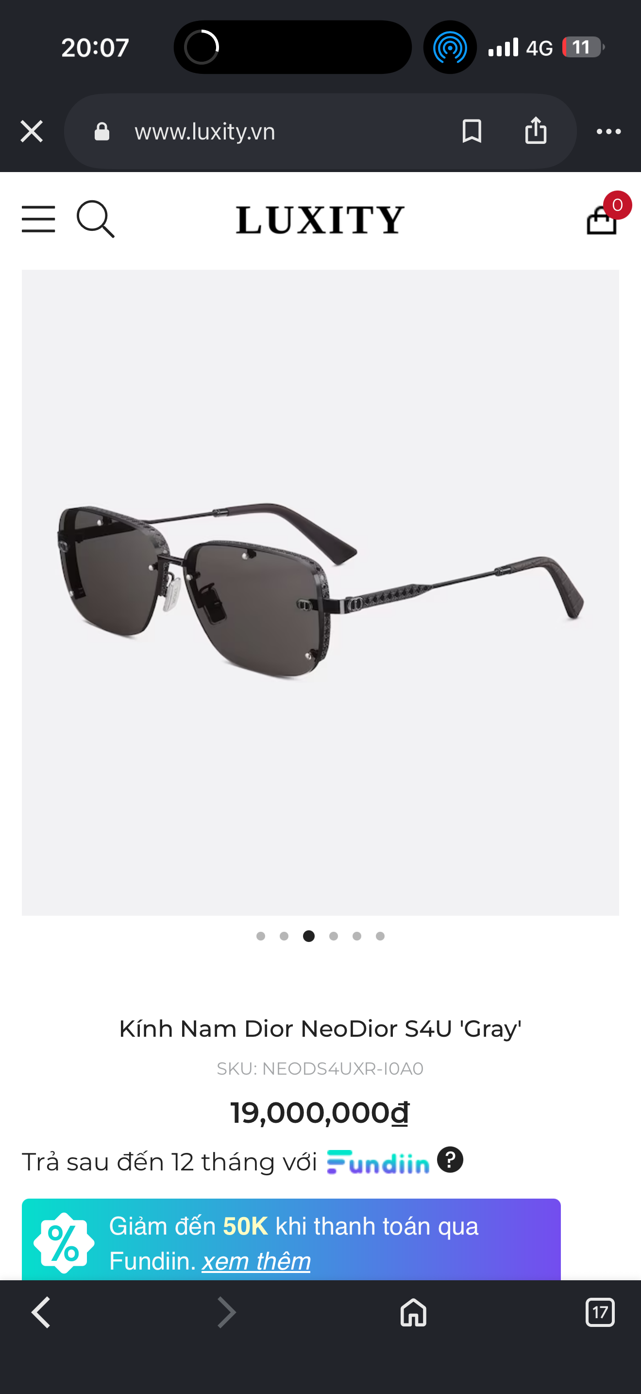 Kính Dior New L23
