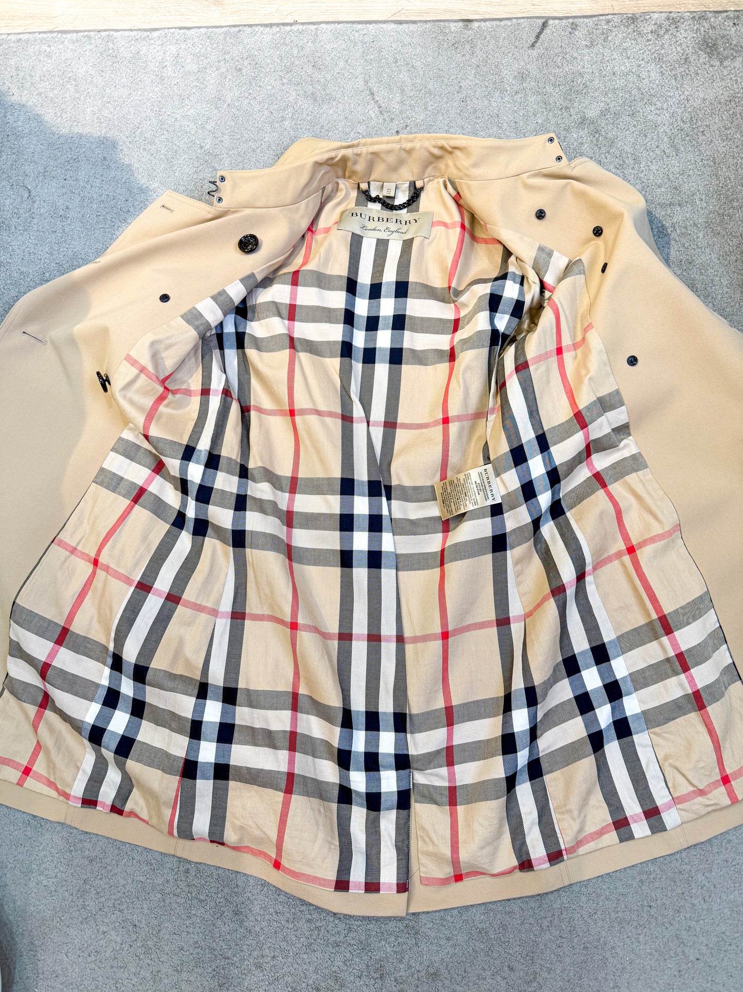 Áo Trench Coat BBR Size UK8