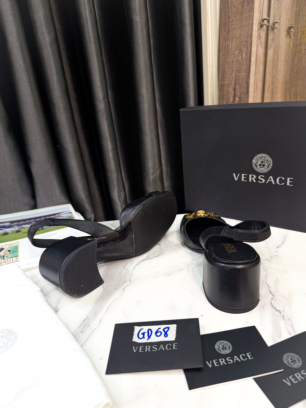 Slingback Versace Size 35 GD68