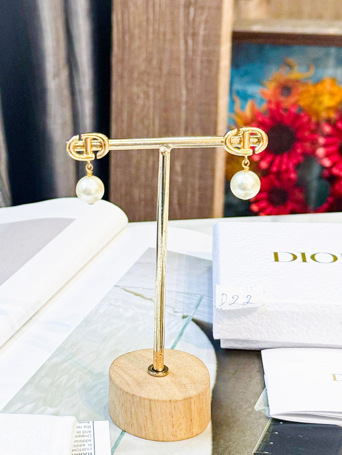 Khuyên Tai Dior New D22