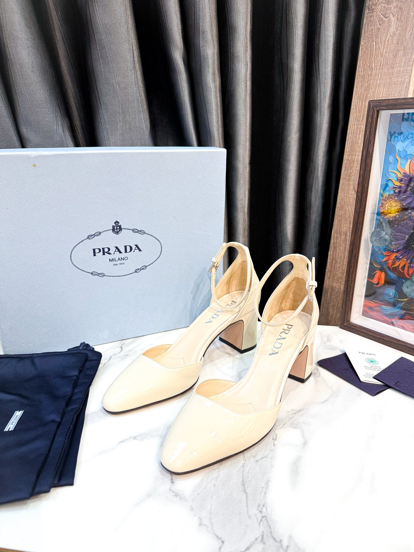 Giày Prada Begie Size 36