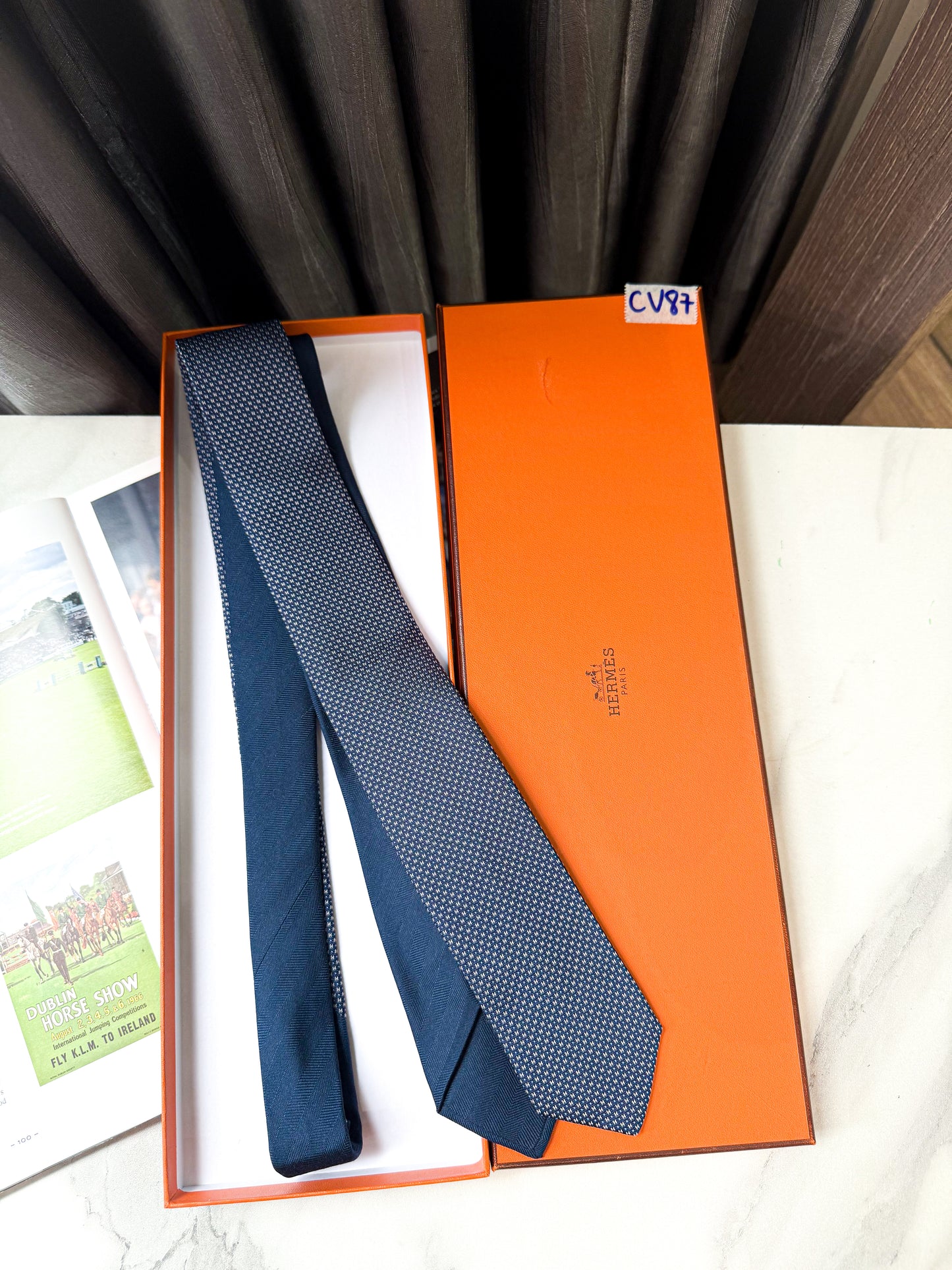 Cà Vạt Hermes CV87
