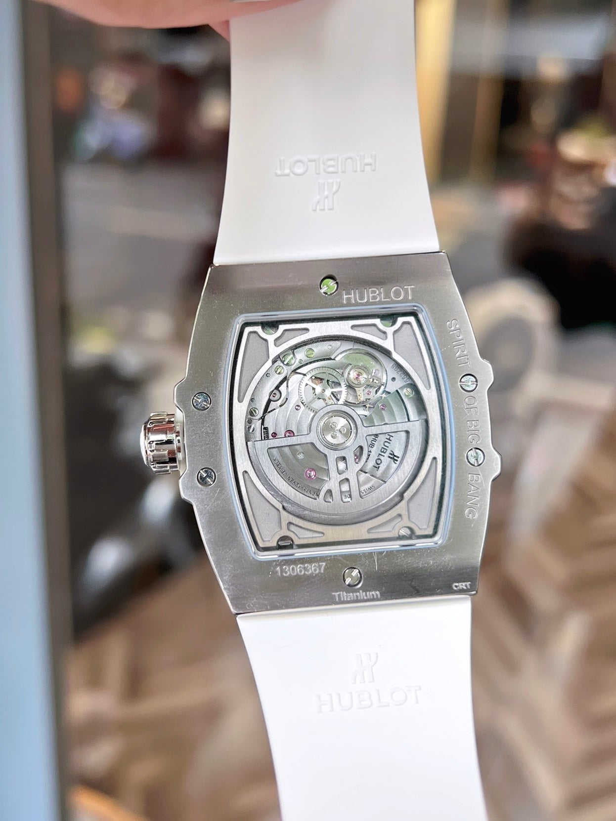 Đồng Hồ Hublot Spirit Of Bigbang Moonphase White size 42mm