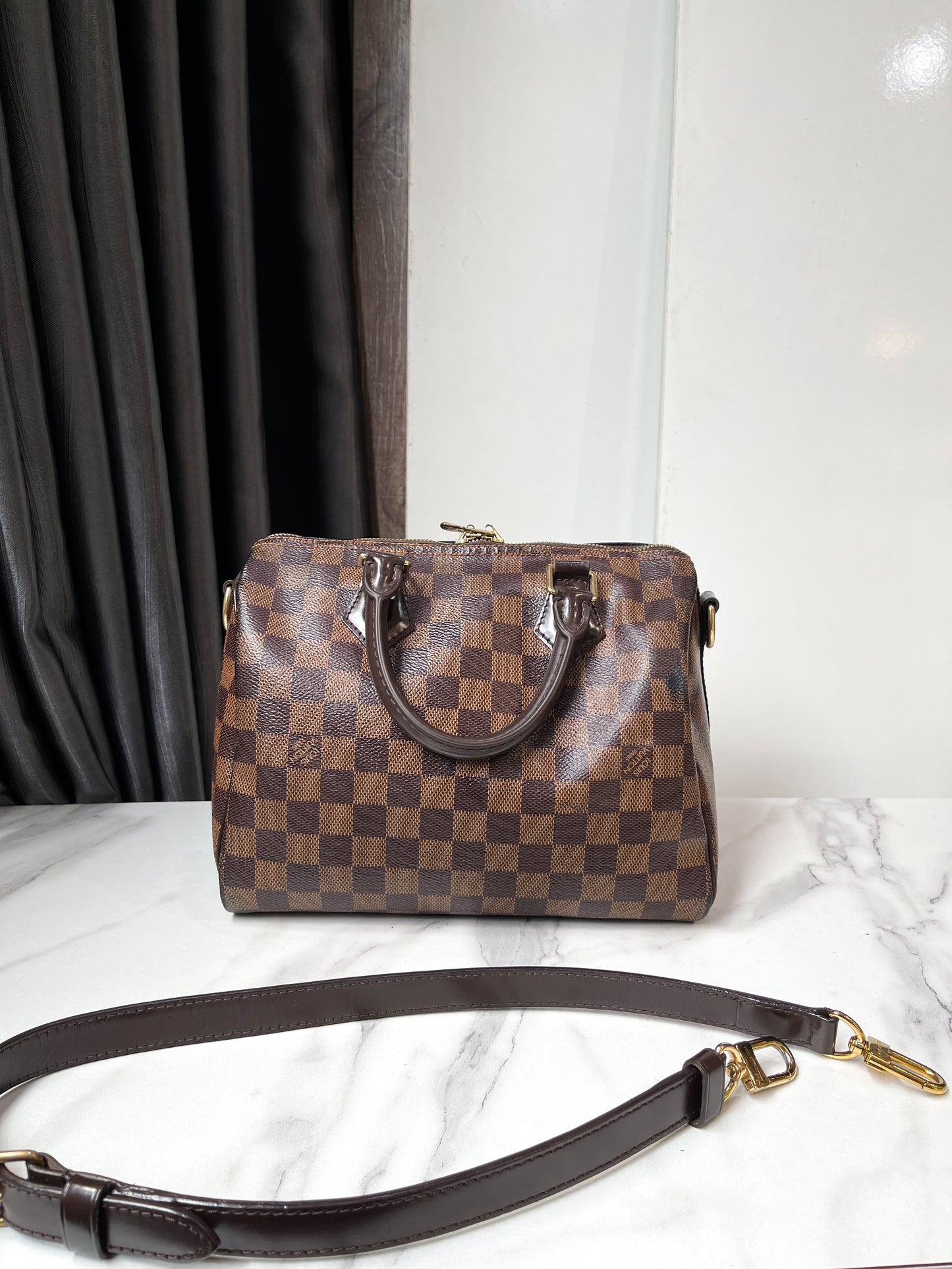 A A LV Speedy 25 Damier