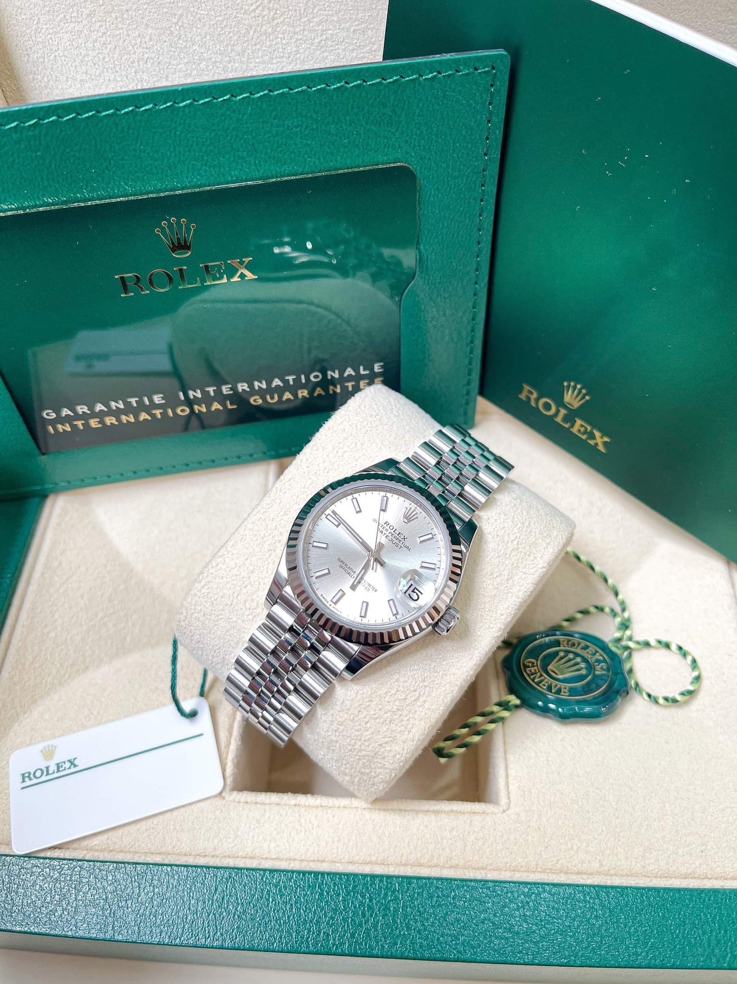 Đồng Hồ Rolex Datejust size 31mm 278274 Mặt Số Silver