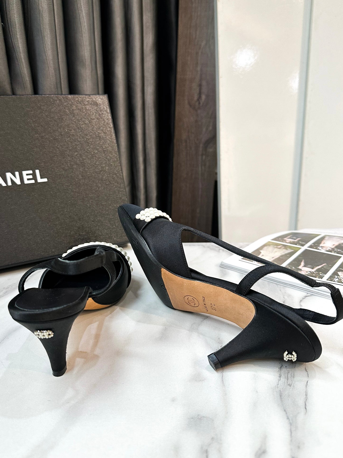 Slingback Chanel Size 37C