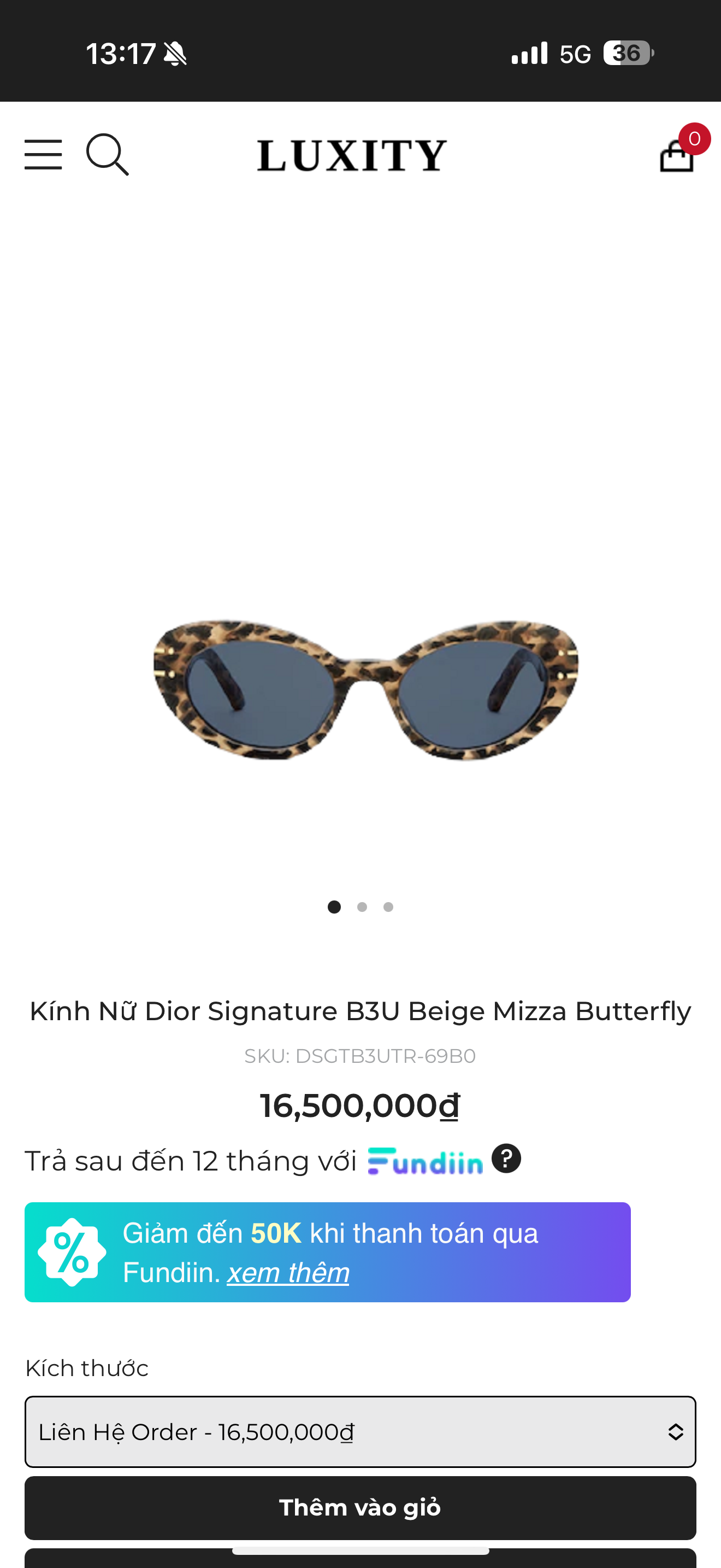 Kính Dior New