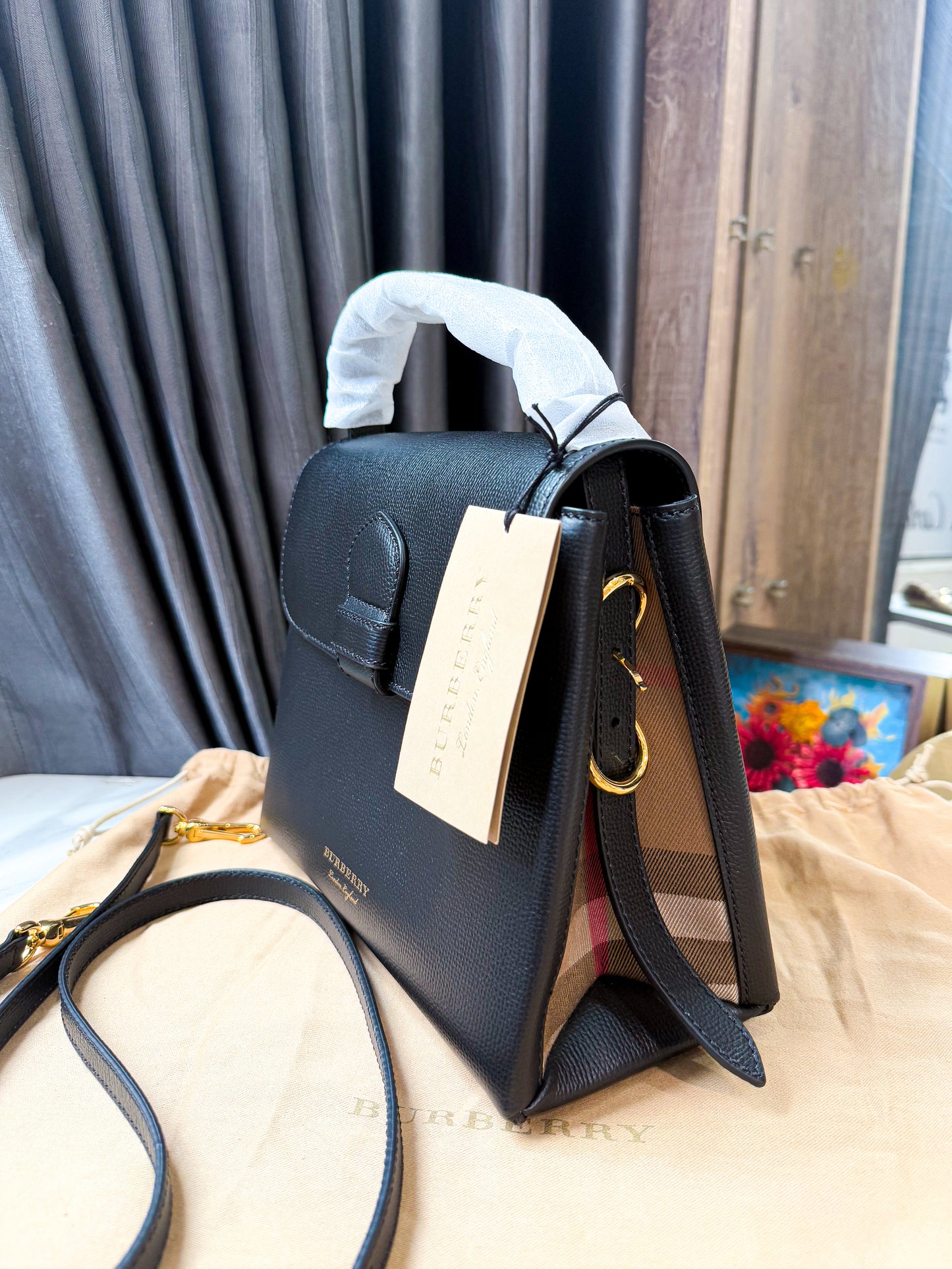 A BBR Handbag Đen New