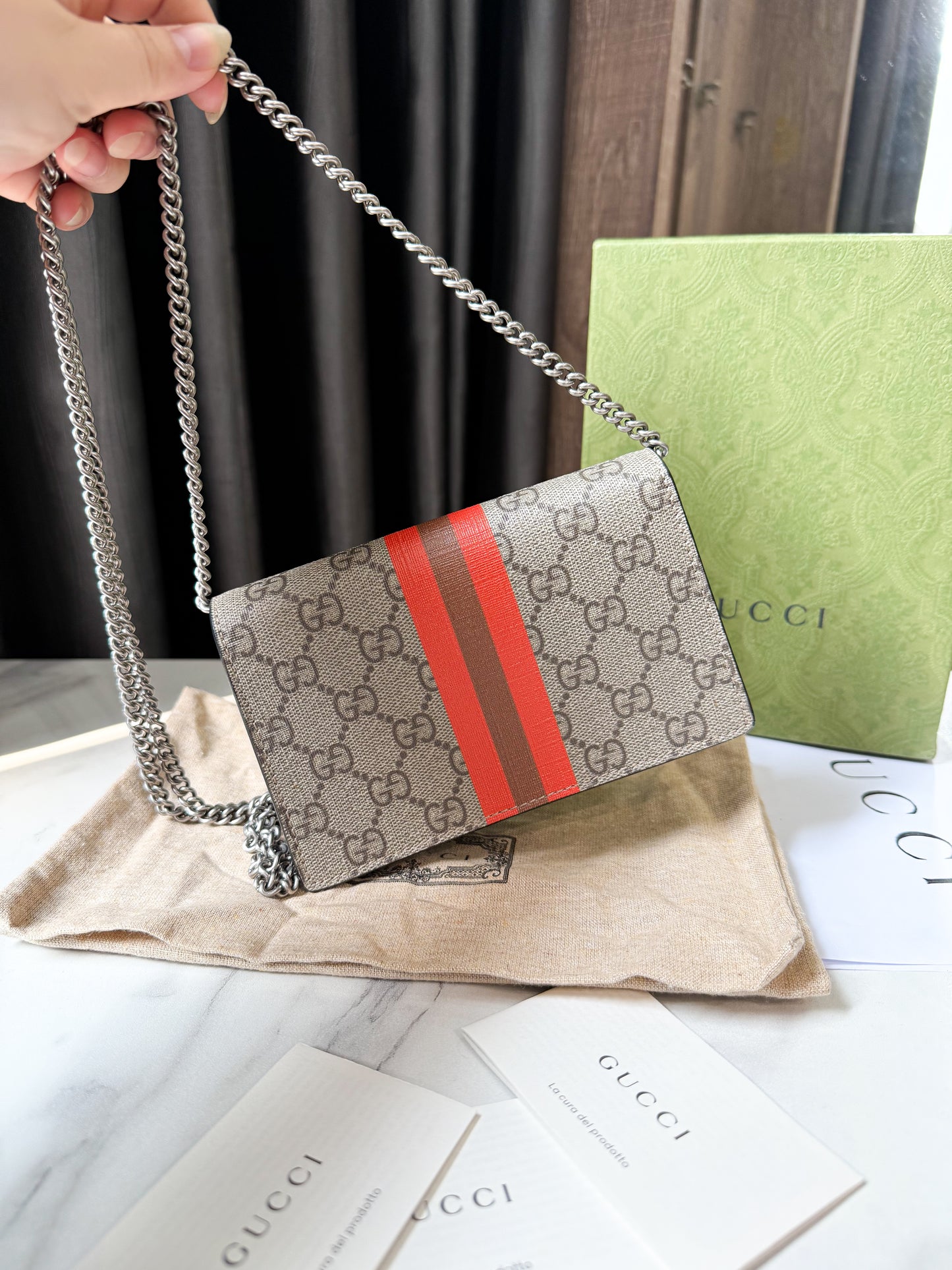 A A Gucci Interlocking Super Mini New
