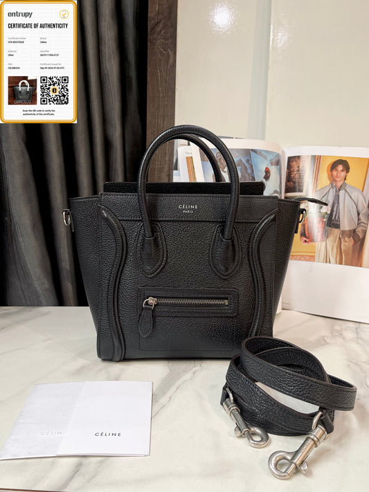 Celine Luggage Nano