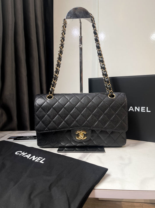 A A Chanel Classic M Caviar