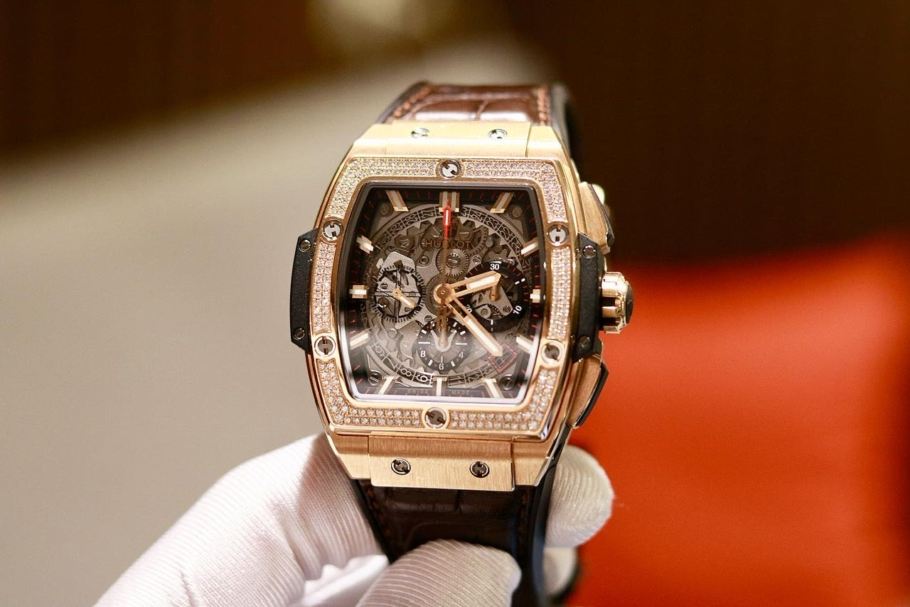 Đồng Hồ Hublot Spirit Of Bigbang 42mm Kinggold Diamonds