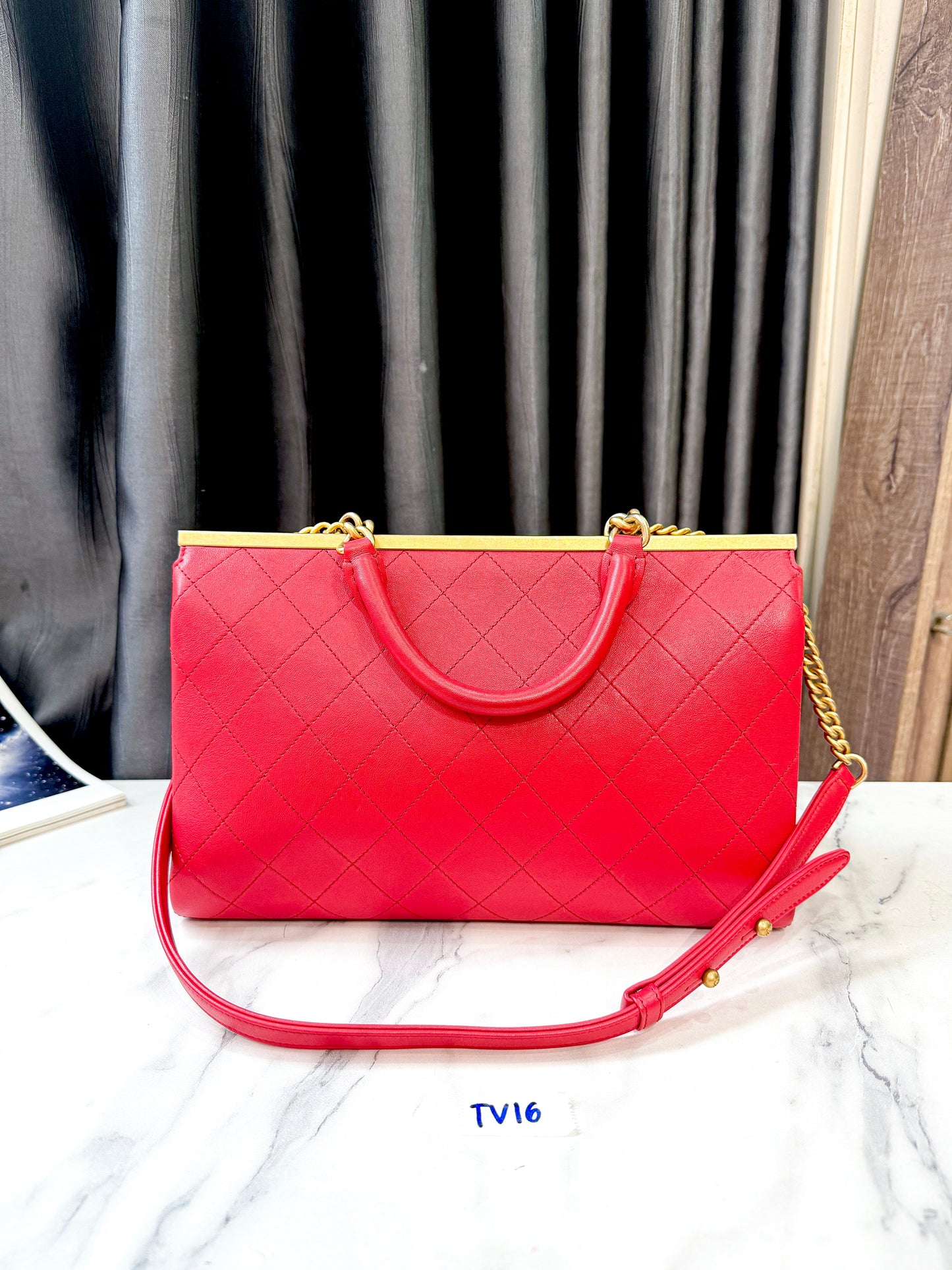 A A Chanel Trendy Đỏ